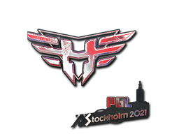 Sticker | Heroic (holo) | Stockholm 2021