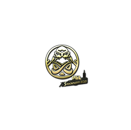 Sticker | ENCE (Gold) | Stockholm 2021