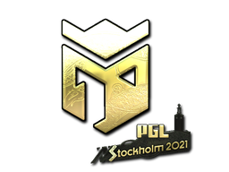 Sticker | Entropiq (Goud) | Stockholm 2021