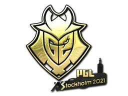 Sticker | G2 Esports (Gold) | Stockholm 2021