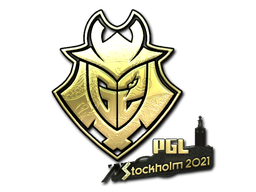 Adesivo | G2 Esports (Oro) | Stoccolma 2021