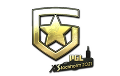 Sticker | Gambit Gaming (Gold) | Stockholm 2021