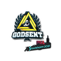 Sticker | GODSENT (Foil) | Stockholm 2021 image 120x120