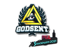 Sticker | GODSENT (Foil) | Stockholm 2021