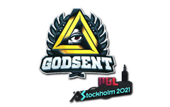 Sticker | GODSENT (Foil) | Stockholm 2021