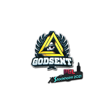 Sticker | GODSENT (Foil) | Stockholm 2021 image 360x360