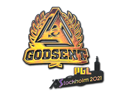 Sticker | GODSENT (Holo) | Stockholm 2021