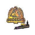 Sticker | GODSENT (Holo) | Stockholm 2021 image 120x120