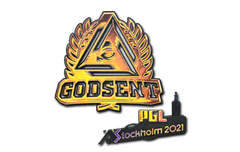 Sticker | GODSENT (Holo) | Stockholm 2021