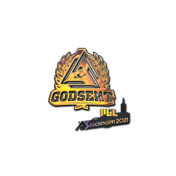 Sticker | GODSENT (Holo) | Stockholm 2021 image 360x360