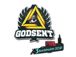 Klistermärke | GODSENT | Stockholm 2021