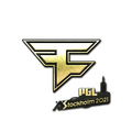 Sticker | FaZe Clan (Gold) | Stockholm 2021 image 120x120