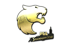 Sticker | FURIA (Gold) | Stockholm 2021