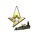 Sticker | Astralis (Gold) | Stockholm 2021 image 120x120