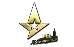 Sticker | Astralis (Gold) | Stockholm 2021