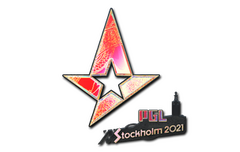 Sticker | Astralis (Holo) | Stockholm 2021