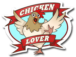 Klistremerke | Chicken Lover