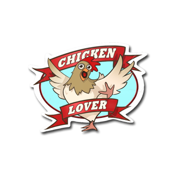 Sticker | Chicken Lover image 360x360