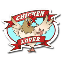 Sticker Chicken Lover