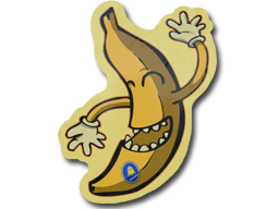 Наклейка | Банан