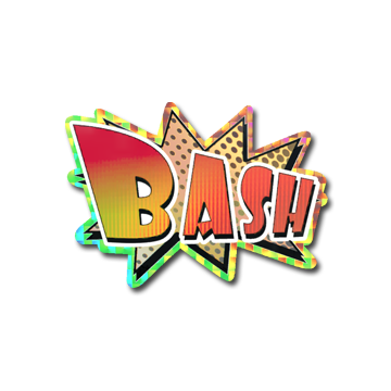 Sticker | Bash (Holo) image 360x360