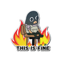 Sticker | This Is Fine (T) image 120x120