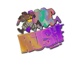 Sticker | Rush T (holo)