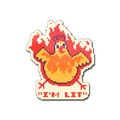 Sticker | I'm Lit image 120x120