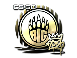 Sticker | BIG (Gold) | 2020 RMR