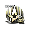 Sticker | Astralis (Gold) | 2020 RMR image 120x120