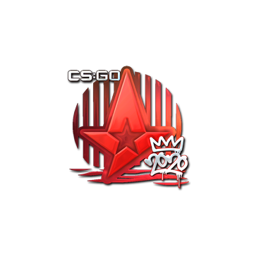 Sticker | Astralis (Foil) | 2020 RMR image 360x360