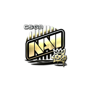 Sticker | Natus Vincere (Gold) | 2020 RMR image 360x360