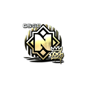 Sticker | Nemiga (Gold) | 2020 RMR image 360x360