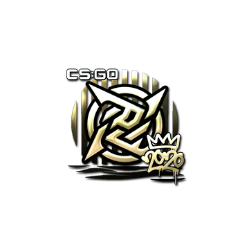 Sticker | Ninjas in Pyjamas (Gold) | 2020 RMR image 360x360