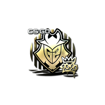 Sticker | G2 (Gold) | 2020 RMR image 360x360