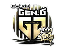 Стикер | Gen.G (златен) | 2020 КРЗШ