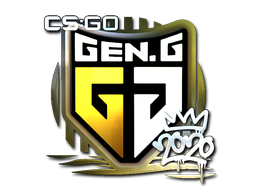 Стикер | Gen.G (ламиниран) | 2020 КРЗШ