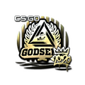 Sticker | GODSENT (Gold) | 2020 RMR image 120x120