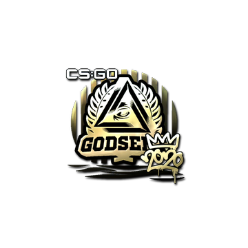 Sticker | GODSENT (Gold) | 2020 RMR image 360x360