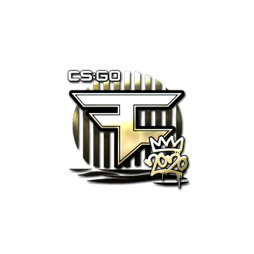 Sticker | FaZe (Gold) | 2020 RMR image 360x360