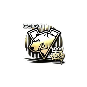 Sticker | Virtus.pro (Gold) | 2020 RMR image 360x360