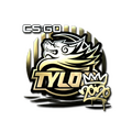 Sticker | TYLOO (Gold) | 2020 RMR image 120x120