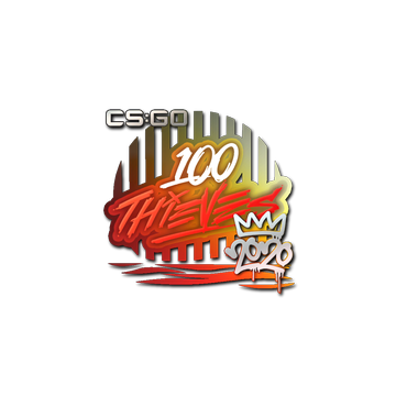 Sticker | 100 Thieves | 2020 RMR image 360x360