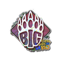 Sticker | BIG (Glitter) | Rio 2022 image 120x120