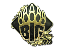 Autocolante | BIG (Gold) | Rio 2022