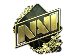 Autocolante | Natus Vincere (Gold) | Rio 2022