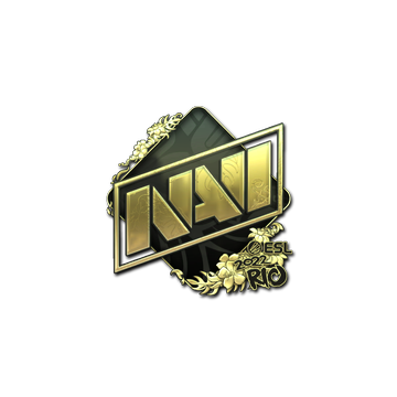 Sticker | Natus Vincere (Gold) | Rio 2022 image 360x360