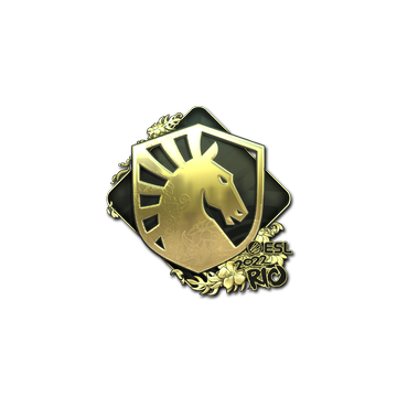 Sticker | Team Liquid (Gold) | Rio 2022 image 360x360