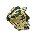 Sticker | Grayhound Gaming (Gold) | Rio 2022 image 120x120