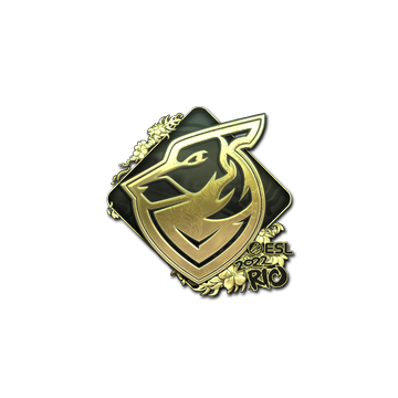 Sticker | Grayhound Gaming (Gold) | Rio 2022 image 360x360